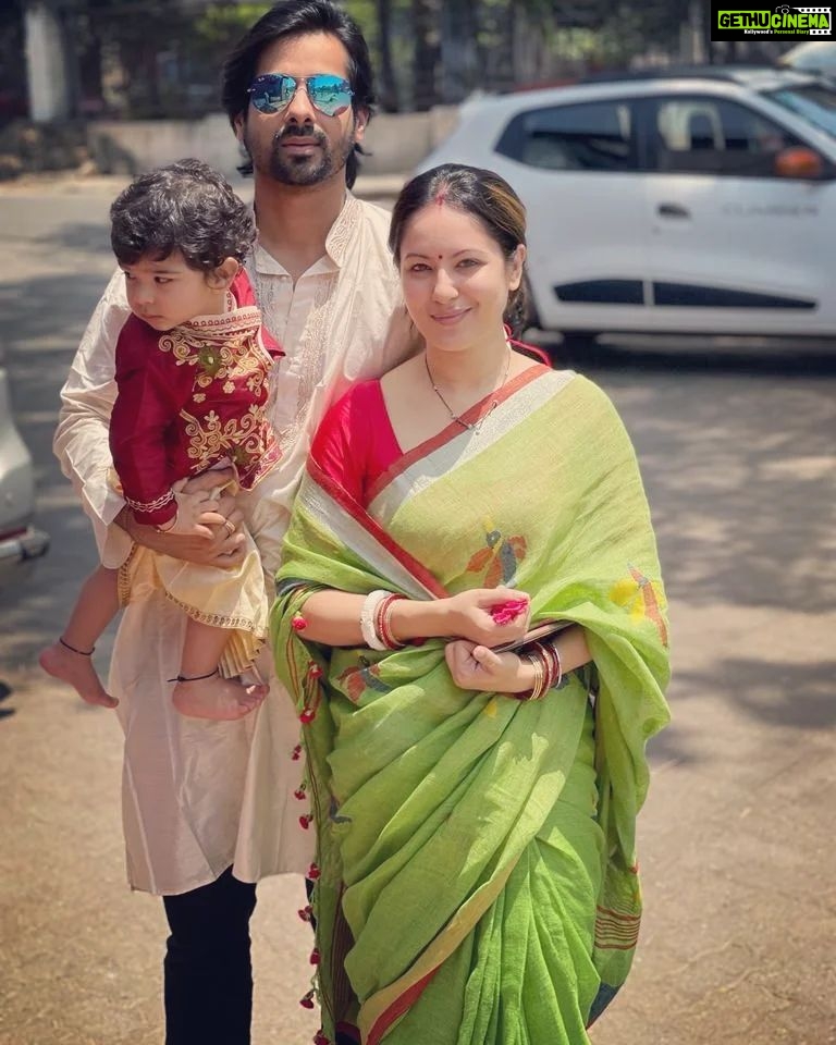 Pooja Bose Instagram - Poila boisakher subhechha from us to all 🙏🙏
