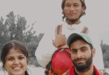 Pooja Devariya Instagram - Drew her on the map every geography exam. Finally made her acquaintance. Lidder! ##kashmir #travelindia #whitewaterrafting #riverrafting