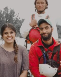 Pooja Devariya Instagram - Drew her on the map every geography exam. Finally made her acquaintance. Lidder!

##kashmir #travelindia #whitewaterrafting #riverrafting