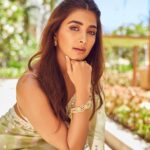 Pooja Hegde Instagram - Beauty and the…. #Beast 😉