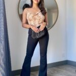 Pooja Jhaveri Instagram - For your #mondayblues 😈 . . Pretty much my whole weekend 💄🕶👛 . . #wakeupandmakeup #weekend #whatiwore #fashionista #instadaily #nofilter Philadelphia, Pennsylvania