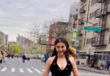 Pooja Jhaveri Instagram - Just taking a stroll, in @sajdabysuman MUAH : @sanjana_makeupworks Shot by : @theshipradiaries and @satanssj Managed by @hetall_patell @theshipradiaries . . . #newyorkthings #nyc #streetwalk #streetstyle #indianwear #indianoutfits #dressup #newyorkfashion #newyorkfashionweek #justnewyorkthings #newyorklife #nyclive #nycmodel #southasian #fashion #southasianfashion #desi #desiinnewyork #desiinusa #desiinfluencer