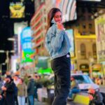 Pooja Jhaveri Instagram – Only if you swipe left, you’ll know what this city does to me ❤️
.
.
One place I can forever live in besides #mumbai is #newyork ❤️
#issavibe #mykindavibe 
.
#newyork #newyorkcity #newyorker #foreverlove #lights #timesquare #newyorklife #usa #usdiaries #nyc  #nyclife #nycphotographer #nycmodel #poojajjhaveri #poojainnewyork Times Square, New York City