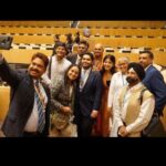 Poonam Kaur Instagram – Memories #150 years of #gandhi ji @sailesh_singhal #bhramakumari sister jenna @youthofindiafoundation #unitednations