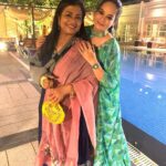 Poornima Bhagyaraj Instagram – Meeting up with friends at Sneha and Anmol’s Mehndi