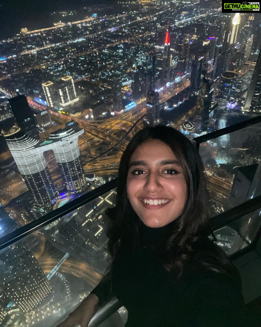 Priya Varrier Instagram - At the🔝! Burj Khalifa