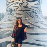 Priya Varrier Instagram - Museum of the Future! #dubai #tourism #instagram #instagood #travelgram Dubai, United Arab Emirates