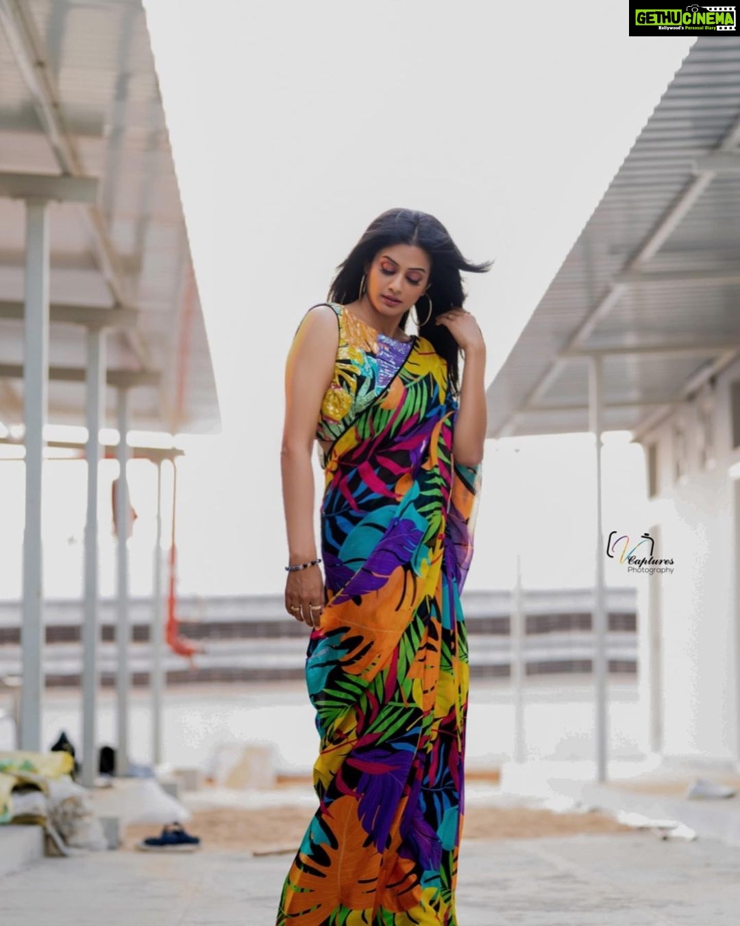 Priyamani Instagram - A saree is not simply a garment ….it’s an influence , an identity … a language ❤️❤️❤️❤️❤️ Saree : @riminayakindia Managed by : @poppublishmedia Styled : @mehekshetty ❤️ 📸: @v_capturesphotography MUH : @pradeep_makeup @shobhahawale #etv #dhee14dancingicon #sareelove