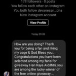 Punnagai Poo Gheetha Instagram – Don’t be a victim!

punnagai_poogheetha #Scam #Fraud #FakeAccount #Instagram
Pls report to Instagram.
Pls report the account & the post 
Tq