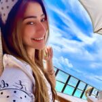 Raai Laxmi Instagram – This is where my heart is..😍❤️🏝🏖🧿👙 
@paradisemaldives @villahotels 
#mymorningview #blissful #myspace #vacationmode ❤️