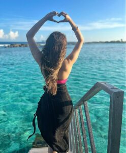 Raai Laxmi Instagram - Landed in paradise 😍🏖👙🏝@paradisemaldives @villahotels ❤️😍
#vacationtime #maldives #myheartgoesout #inlovewiththisplace #bliss #love #light #happiness 😍🏖