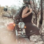 Rachitha Mahalakshmi Instagram – Wanted to post something really 🔥🔥🔥🔥🔥for 1000th post ….. 
So here it is…. 🔥🔥🔥🔥🔥🔥🔥
Making d summer more hot 😉🔥🔥🔥
With my Ruddy….. 🔥🏍️
@_harini_captures ❤️❤️
waiting for d next ride🔥🔥🔥🔥🔥🔥🔥🔥