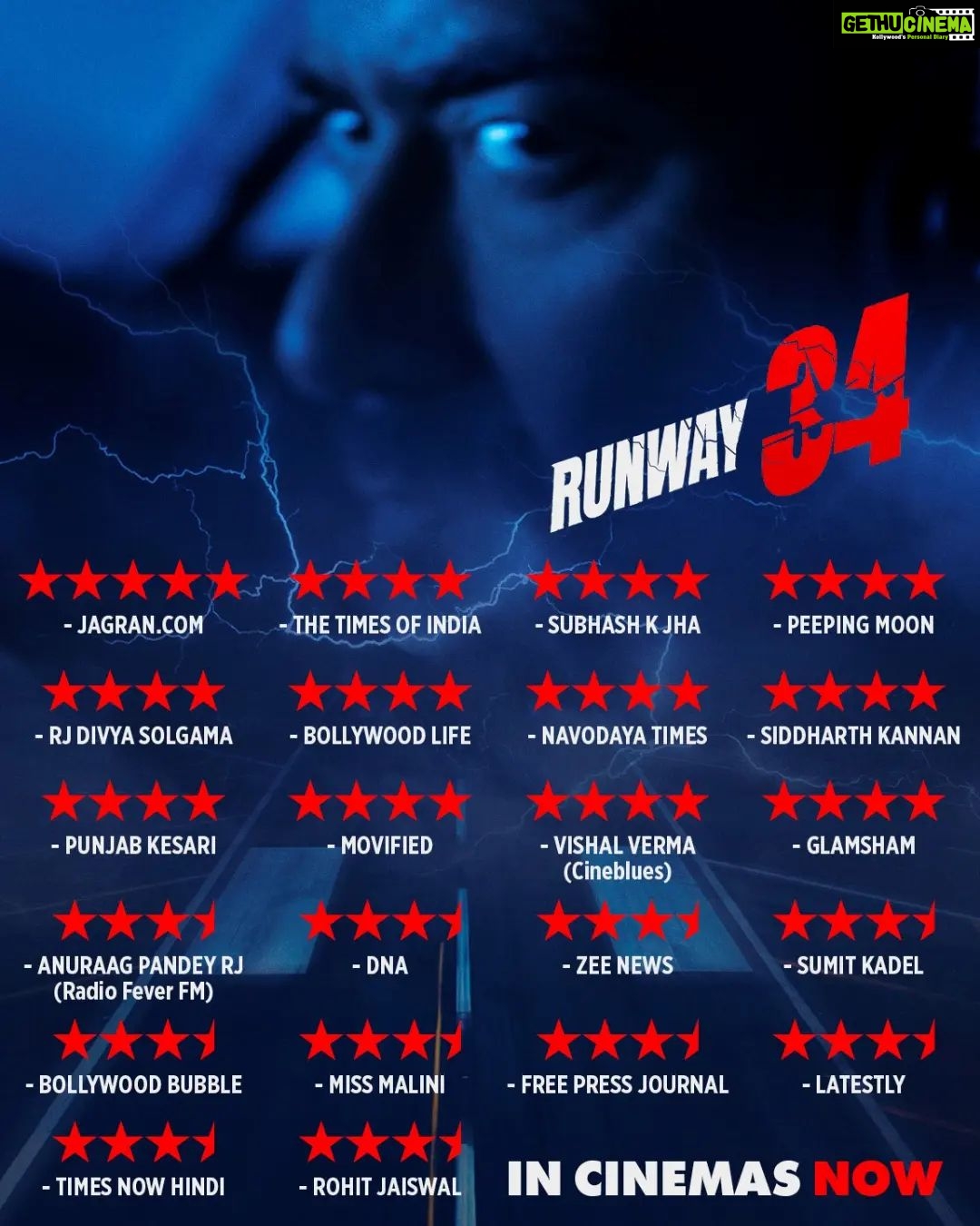 Rakul Preet Singh Instagram - #Runway34 winning hearts.✈️ #Runway34InCinemasNow @amitabhbachchan @ajaydevgn @boman_irani @carryminati @aakankshasingh30 @angira @adffilms @kumarmangatpathak @vickssharma @meenaiyerofficial @panorama_studios @panoramamusic @hasnain_husaini @jaykanojia @iamsandeepkewlani