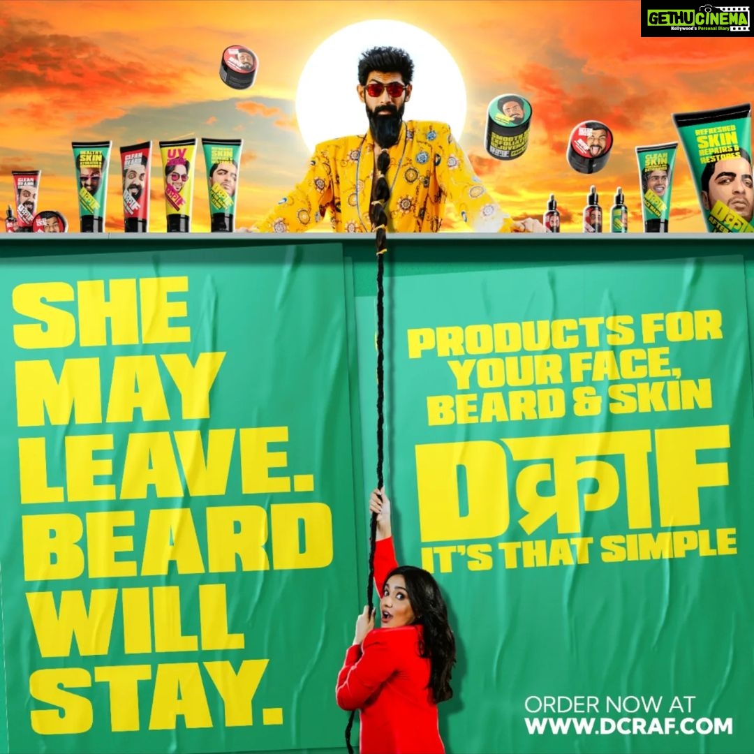 Rana Daggubati Instagram - It's true. Right @ranadaggubati ? #ItsThatSimple #DCRAF #linkinbio