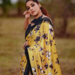 Rashmi Gautam Instagram - Saree by @shrutiigclothing 🌻🌻🌻🌻🌻 P.C @ekorphotography 📸📸📸📸 #RashmiGautam #rashmigautam