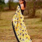 Rashmi Gautam Instagram - Saree by @shrutiigclothing 🌻🌻🌻🌻🌻 P.C @ekorphotography 📸📸📸📸 #RashmiGautam #rashmigautam