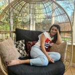 Reenu Mathews Instagram - My fav place to be in ❤ . . #homesweethome #homedecor #couchstyle #reenumathews