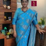 Rekha Krishnappa Instagram – That’s a lovely colour is it nt? Thank you so much @rs_fashionss_ for this beautiful saree. 
Browse for more beautiful and colourful sarees from @rs_fashionss_ 
❤️❤️

.
.
.
.
#sareecollections #sareedraping #sareestyle #sareelove #sareeindia #sareeonlineshopping #sareefashion #sareeaddict #sareelover Chennai, India