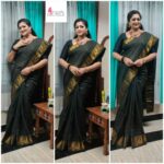 Rekha Krishnappa Instagram – I love all the colours mixed together
That’s BLACK. 
BLACK is modest and arrogent at the same time, 
BLACK  is lazy and easy but mysterious so;
BLACK says I don’t disturb you so didn’t disturb me rather join with me and look more beautiful. 
So this is that saree in black and looks so elegant from @saishrithestyleinyou 
Thank you so much dear for such lovely saree
.
.
.
#sareecollections #sareedraping #sareestyle #sareelove #sareeindia #sareeonlineshopping #sareefashion #sareeaddict #sareelover Chennai, India