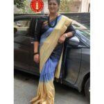 Rekha Krishnappa Instagram - Thank you so much for this beautiful saree @ishvari.womens.world ❤️❤️ Browse into the page for more vibrant colours and sarees✨ #sareecollections #sareedraping #sareestyle #sareelove #sareeindia #sareeonlineshopping #sareefashion #sareeaddict #sareelover