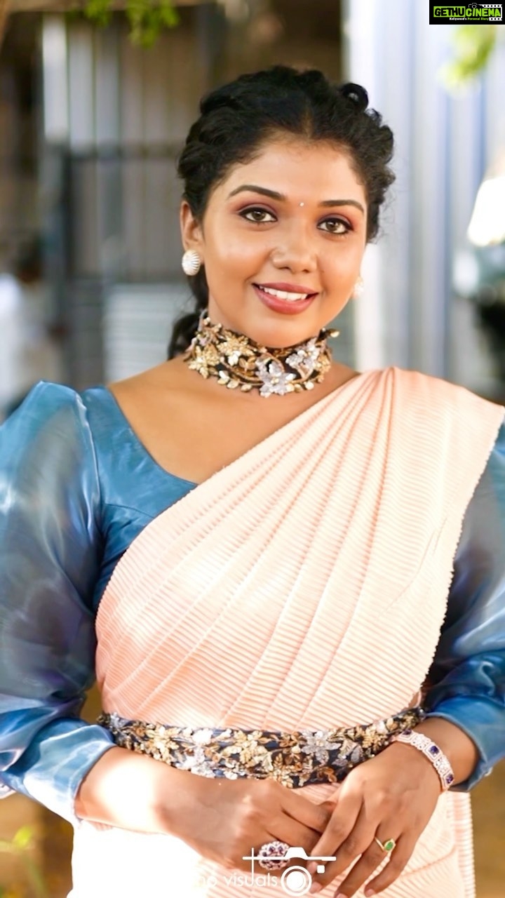 Riythvika Instagram - @riythvika_official ❤️wearing our silk pleated saree with intricate handcrafted waist belt & chocker set for the Bigboss ultimate grand finale 💖 Team Photography : @sano_visuals Retouch: @harry_dane_retouch Hairstyle and Riythvika Instagram - @riythvika_official ❤️wearing our silk pleated saree with intricate handcrafted waist belt & chocker set for the Bigboss ultimate grand finale 💖 Team Photography : @sano_visuals Retouch: @harry_dane_retouch Hairstyle and