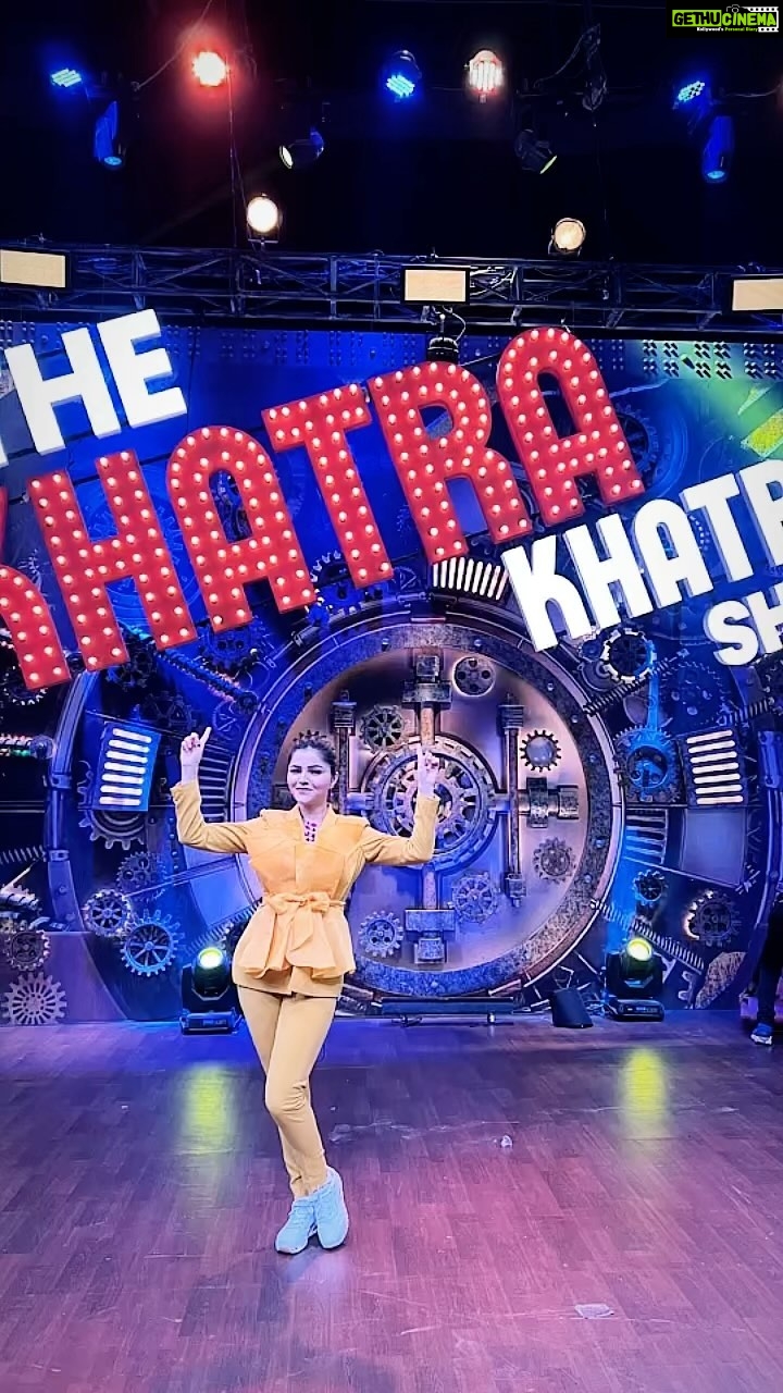 Rubina Dilaik Instagram - did you like the Khatra on The Khatra Khatra show 😁???