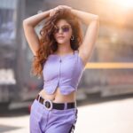 Rubina Dilaik Instagram - Gratitude is the best attitude …. And you can only decide its Magnitude!! . . . . Shot by : @propixer Styled by: @ashnaamakhijani @styledbyashna Outfit: @akankshacreations