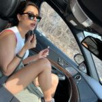 Ruhi Singh Instagram - I mean, concentrate on the road? Thanks 😛