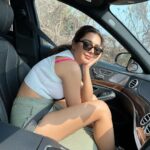 Ruhi Singh Instagram – I mean, concentrate on the road? Thanks 😛