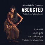 Rukmini Vijayakumar Instagram - “Talattu” today! April 23rd Mylapore fine arts, chennai “Abducted” April 25th, BIC bangalore Ticket links in my bio! See you all soon! https://linktr.ee/dancerukmini #talattu #krishna #yashoda #abducted #sexualabuse #abuse