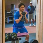 Sachin Tendulkar Instagram - Sweat… Smile… Repeat! #gym #fitness #gymday