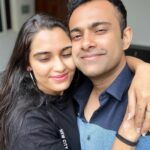 Sangeetha Bhat Instagram - These 6 years of our marriage has been a blissful journey. We step into the 7th this year, may this year bring us all the happiness, good health wealth and success.🥰💕💕 I would not say every step we took was on bed of roses, we face a lot of difficulties together, the strength and the strong bond that we share today speaks volumes. Even at our worst i get this strange strength to face the obstacles/anything bad that comes our way, because I know you are there with me standing strong. I thank you and proudly say I’m lucky to have you beside me at all given times good or bad, happy or sad, and thank you for always making our journey so memorable. Many more years of togetherness to us. Happy anniversary my love. Thank you @sudarshan_rangaprasad #sangeethabhat #sangeethabhatsudarshan #weddinganniversary #actorslife Bangalore, India