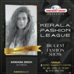 Sanjana Singh Instagram – Super excited, BFF @soniaaggarwal1 @sidneysladen ❤️🌹❤️ 
#Keralafashionshow