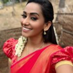 Sanjana Singh Instagram - #sareelove #treditionallook #silksarees #southindianlook #redlove #sareelovers #actresssanjana #instastyle ##fashionstyle