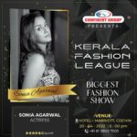 Sanjana Singh Instagram – Super excited, BFF @soniaaggarwal1 @sidneysladen ❤️🌹❤️ 
#Keralafashionshow