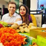 Sanjjanaa Instagram – It was wonderful to have a few family members over yesterday as we conducted a simple #srimantham in a simple traditional South indian style yesterday. 

Entering the 9th month of pregnancy … I see my baby is just a month away from coming home .. 

Thank you every one for so much love & affection … have a blessed day .. Karnataka, Bangalore