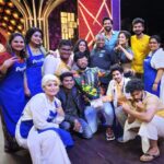 Santhosh Prathap Instagram - #cwc3 @vijaytelevision @mediamasons Costume designer @radikadesignerandmua Assistant @balaa1981 Hair @riwaz_lama #realityshow #tamil #cwc #cookwithcomali #entertainment #vijaytv #grateful #laughteristhebestmedicine #santhoshprathap #outfitoftheday #customized #2022 EVP Film City