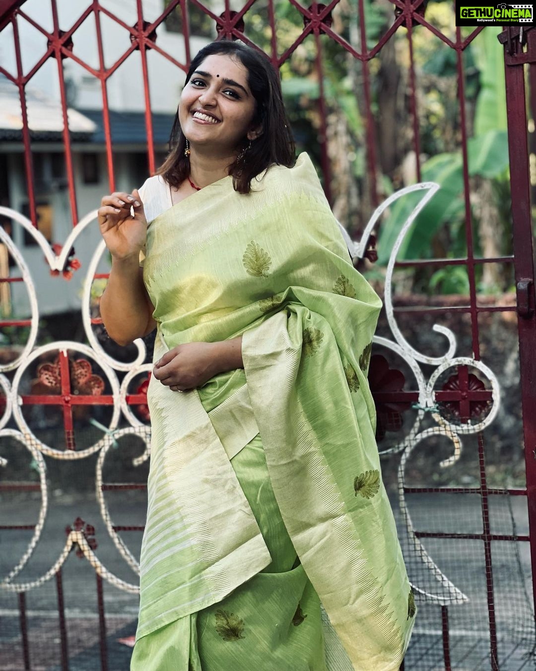 Sanusha Instagram - πππ (Basically I donβt know what more to put as caption)π #san #vishu #special #ammas #saree #love #happy #peace #instamood
