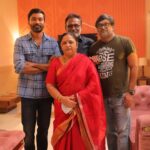 Selvaraghavan Instagram – #withparents 
@dhanushkraja @gitanjaliselvaraghavan