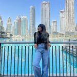 Shaalin Zoya Instagram – #chummashow Burj Khalifa