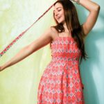 Shanvi Srivastava Instagram - set the mood right & bright 🦋💕 📸 @wime_studios 👗 @springdiariesstore MUA @makeupby_ringkulaishram #kasturimahal #instagram #shanvisrivastava #instamood #promotion