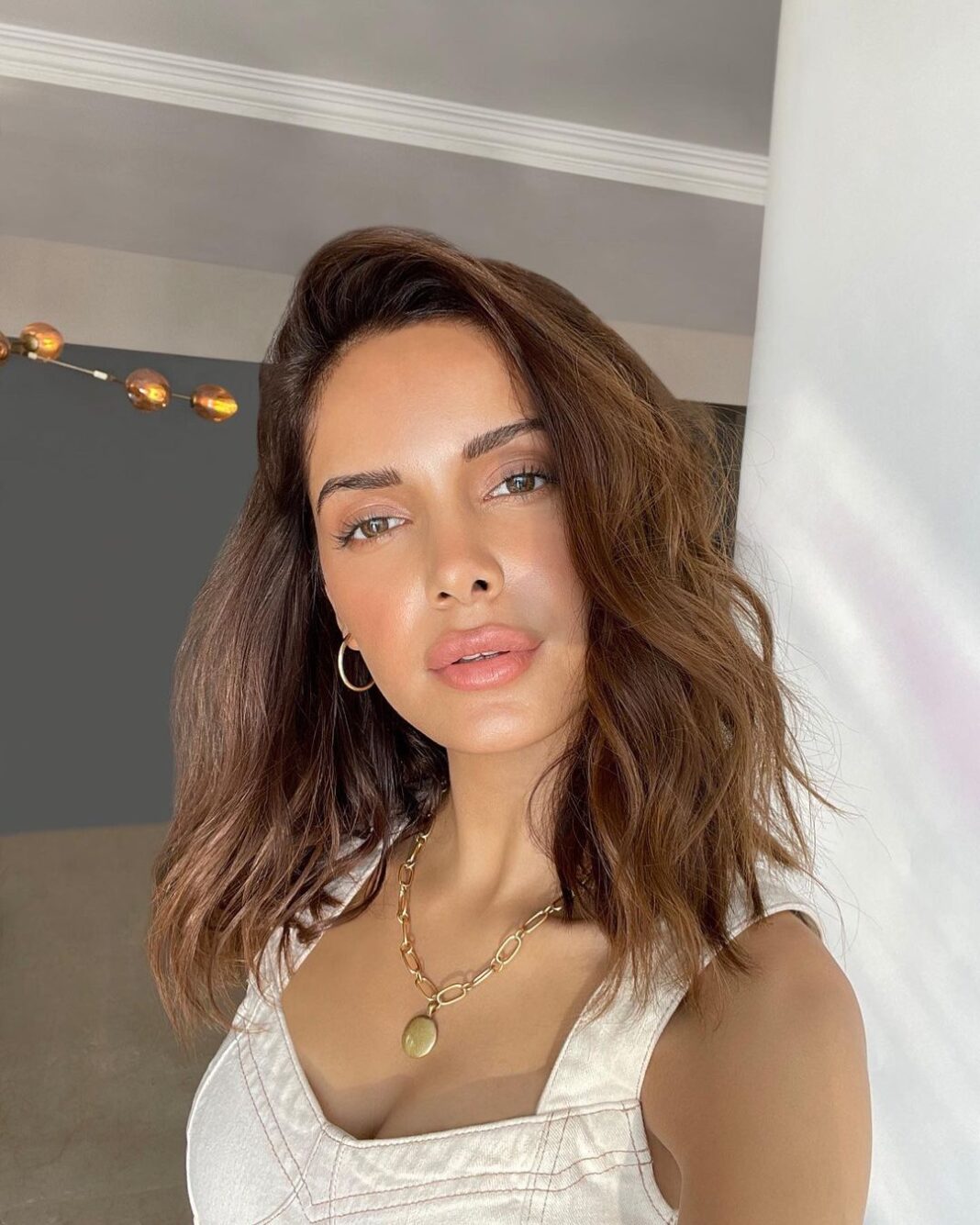 Shazahn Padamsee Instagram - Dewy vibes 🌻 @nishisingh_muah