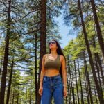 Sherlin Seth Instagram - Rejuvenated and Strengthened 🍁 . . . . . . . . . . #sherlinseth #explorepage #explore #foryou #foryoupage #forme #viralpost #viral #patnitop #jammukikudi #kashmirtourism #tamilcinema #tamilactress #teluguactress #bollywood #forrest #mountains #fitnessaddict #fitnessgirl #gymlife
