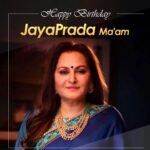 Simran Instagram - Wishing the veteran actress #Jayapradha Ma'am a Very Happy Birthday 💐 #HappyBirthdayJayapradha #HBDJayapradha