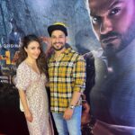 Soha Ali Khan Instagram – Which shoulder is the devil on again? 😈 @kunalkemmu #abhay #abhay3