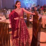 Soha Ali Khan Instagram – Deep purple 💜 #wedding #weddingdiaries