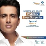 Sonu Sood Instagram - Everyone deserves a Second Chance. Launching Pediatric Liver Surgeries. Lets Save our 'Little Ones'. #WorldLiverDay @Sood_Charity_Foundation🇮🇳 @asterhealthcare @astervolunteers