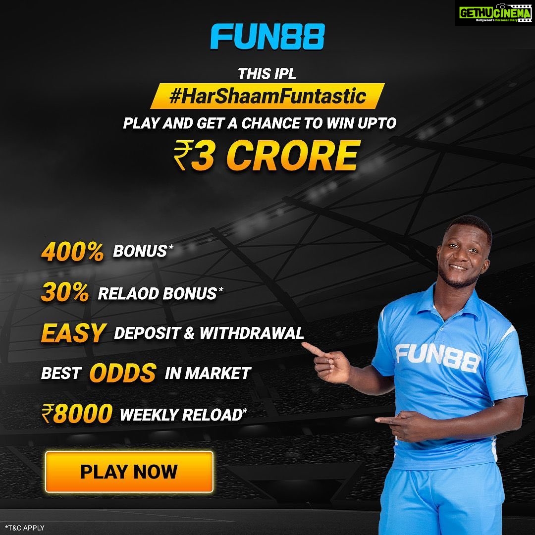 Sreemukhi Instagram - This IPL season play on Fun88 and make it a season to remember with lots of offers, bonus & rewards! Make your #HarShaamFuntastic. Get 400% welcome bonus for new user. Predict the winning team in today’s IPL match and win upto ₹3Crore* Match: KKR vs Delhi Capitals Who do you think will win? Predict now on Fun88 #fun88 #ipl2022 #indiancricket #ipl #iplauction2022 #indianpremierleague #tataipl #csk #kkr #mumbaiindians #pbks #delhicapitals #lucknowsupergiants #gujrattitans #rajasthanroyals #sunrisershyderabad #chennaisuperkings #viratkohli #rcb #offers #contestalert #offers #msdhoni #shreyasiyer #sirjadeja #russel #djbravo #t20cricket