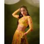 Srinidhi Ramesh Shetty Instagram - 💛 Outfit by @paulmiandharsh Jewellery by @mortantra Styled by @sayali_vidya Photography @harpreet_1173 MUA @kiranmakeup Hair @mahi_brand_