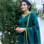 Sshivada Instagram - Wearing green and ready to be seen😊😊 Clicked by @frames_by_ambro_ Outfit @sarithajayasurya_designstudio @sarithajayasurya MUA @meeramax_makeupartist_ Jewellery from @adorebypriyanka Assisted by @sajeesh_s_0619_make_over . . . . . . . . . #amritatv #vishuspecial #jayettanspooram #comingsoon #green #greendress #dressup #loveyourlife #liveyourlife #lovewhatyoudo